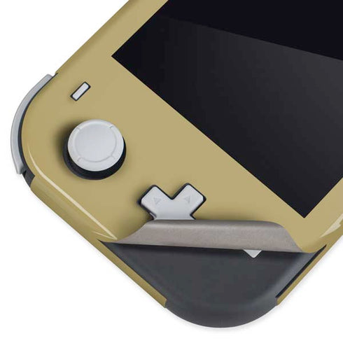 Georgia Institute of Technology Gold LogoType GT Nintendo Switch Lite Skin